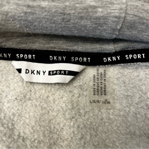DKNY Sport Logo Hoodie Dress - Picture 11 of 11